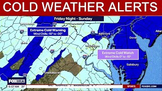 Cold & blustery weekend ahead across DMV | FOX 5 AT 4AM
