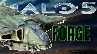 Halo 5 Forge! Amazing Flying Pelican & Other Vehicles