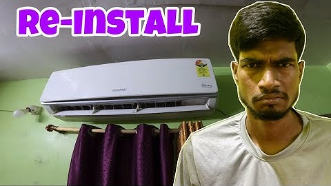 Voltas AC Re Installation in Hussain Chowk Supaul - EHSAN