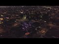 Flying drone through fireworks 742020