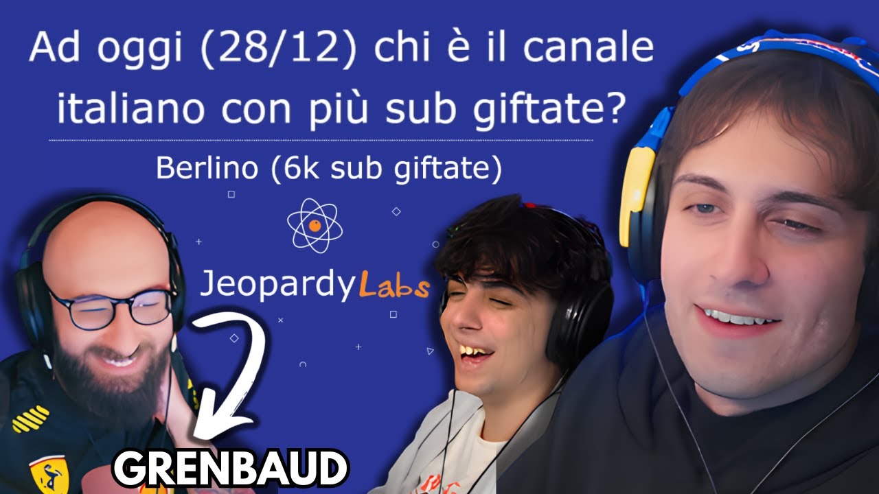 BLUR Sfida MARZA e MANUUXO nei QUIZ ONLINE su JeopardyLabs