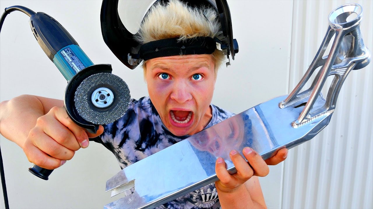 Как укоротить деку самоката! ЛЕГКО И ПРОСТО✅‼️