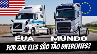 POR QUE CAMINHÃO DOS EUA É DIFERENTE?