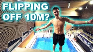 Crazy Diving Board Tricks