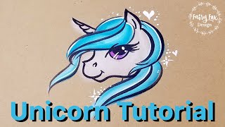 Unicorn Face Painting Tutorial