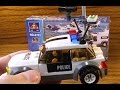 Lego совместимый Kazi Полицейский на джипе, замеряющий скорость no.6731