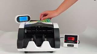 How to Use an Automatic Money Counter | UV Detection for AUD Notes | 2100