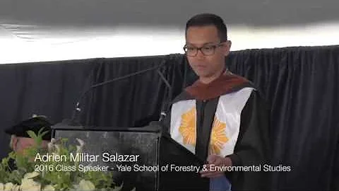 Adrien Salazar - 2016 Class Speaker