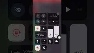 How to setup dark mode customize control center on iPhone.