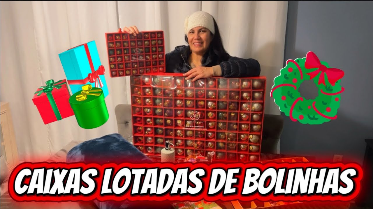 Bolas nas caixa no lixo 