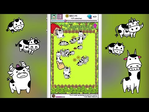 Cow Evolution: Trò chơi kết hợp nhàn rỗi Nhật ký