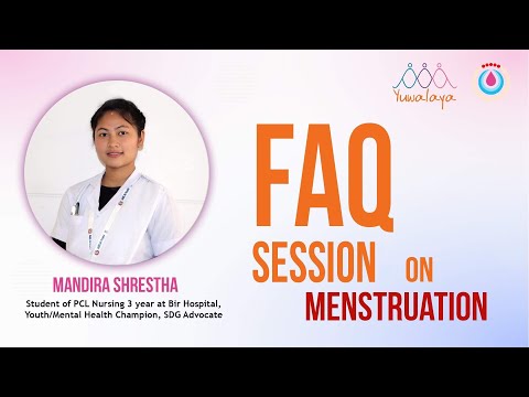 FAQ Session with Mandira Shrestha on the occasion of Menstrual Hygiene Day 2021.