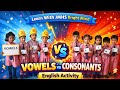 Vowels vs Consonants 🤔 | Learn English Basics Fast! | English Grammar for Kids