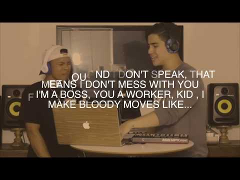 Young Dumb & Broke, Bank Account, & Bodak Yellow Mashup// Alex Aiono Ft JamieBoy(Lyrics)