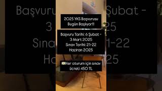 2025 Yks Başvurusu Bugün Başlıyor Inav