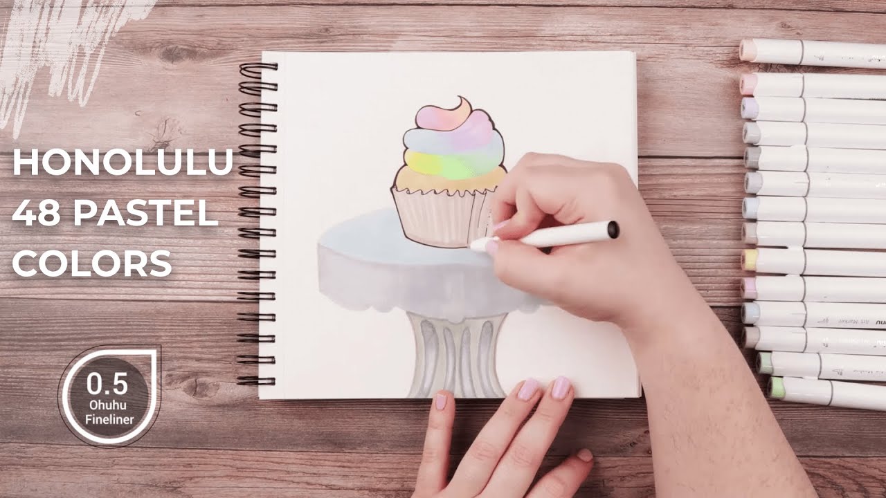 Ohuhu Markers Review!!! Dibujo - Chefsita/PastelCake_Art