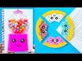 10 DIY FOOD SCHOOL SUPPLIES for Back To School 2018 | Easy & Cute School Hacks