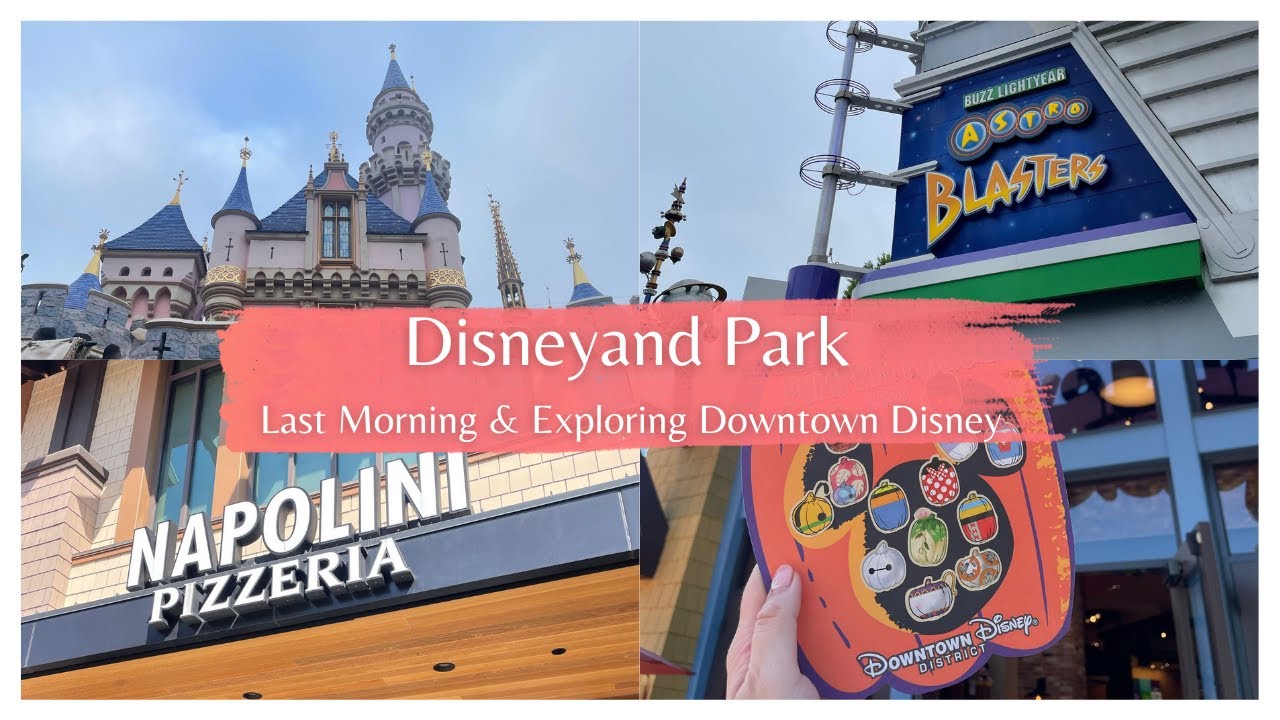 Rope dropping Disneyland Park Our last morning in the parks