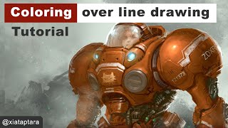 선 그리기 튜토리얼 색칠하는 방법 screenshot 2