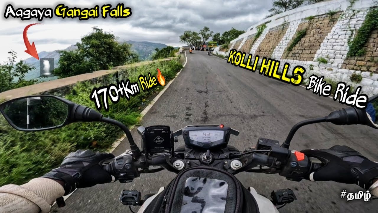Kolli Hills Bike Ride🔥| 70 Hairpin Bends🥵| Bikers Paradise❤️| The Mountain Of Death☠️| Solo✌🏻|#tamil