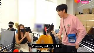 [SUB INDO] Bright-Win x lazada 11.11 win metawin mission on lazada CEO with gun and jennie part 2