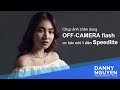 Chụp ảnh chân dung off-camera flash cơ bản với 1 đèn speedlite cùng dù dual layer umbrella