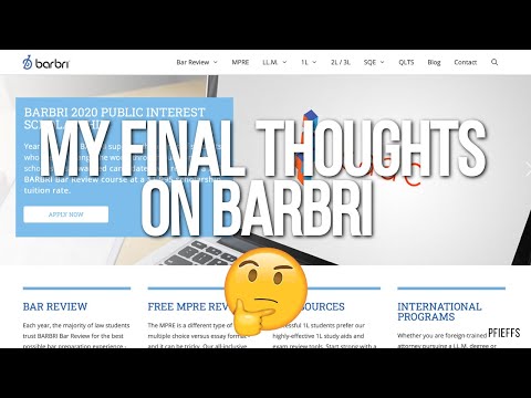 Barbri, I have some Thoughts - Bar Prep Vlog #12