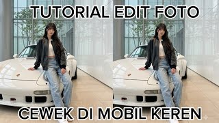 TUTORIAL: EDITING A COOL PHOTO OF A GIRL IN A CAR screenshot 5