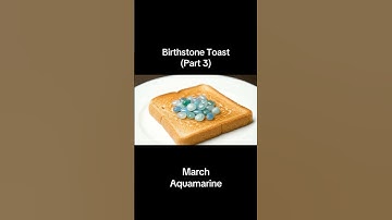 Birthstone Toast Part 3 🩵 #asmr #asmrsounds #birthstone #ai #aismr  #birthstone #DreamLoopASMR