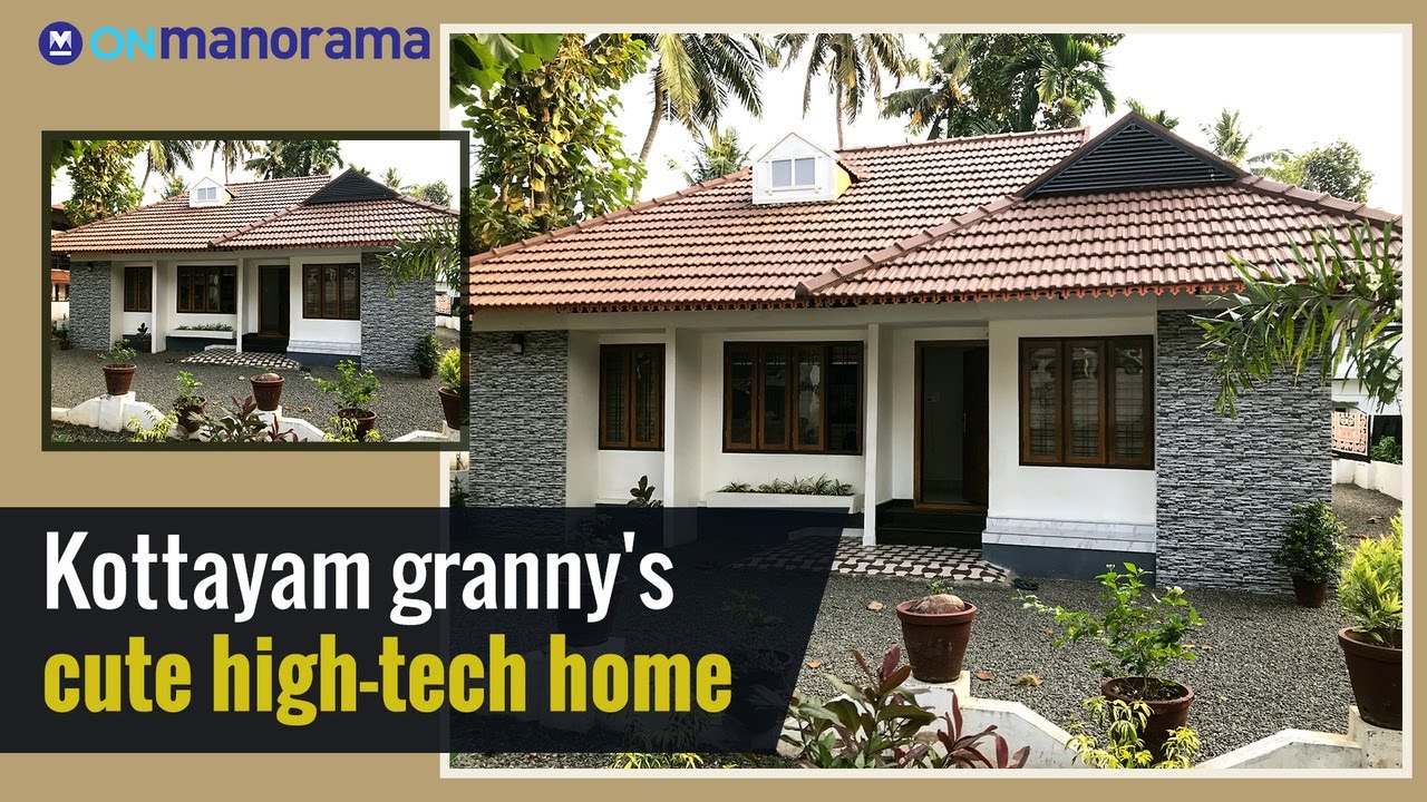 Home Decor Kottayam granny's cute hightech abode YouTube