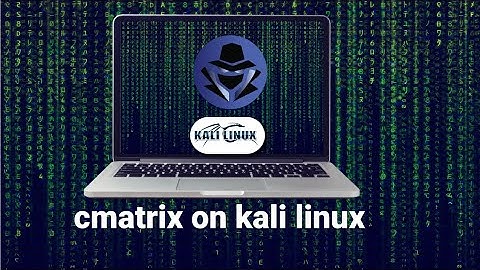 cmatrix on Kali Linux