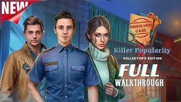 Unsolved Case 5: Killer Popularity Full Walkthrough