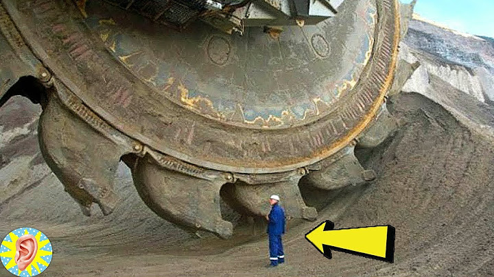 Dünyanın EN BÜYÜK ve İnanılmaz 8 İŞ MAKİNESİ
