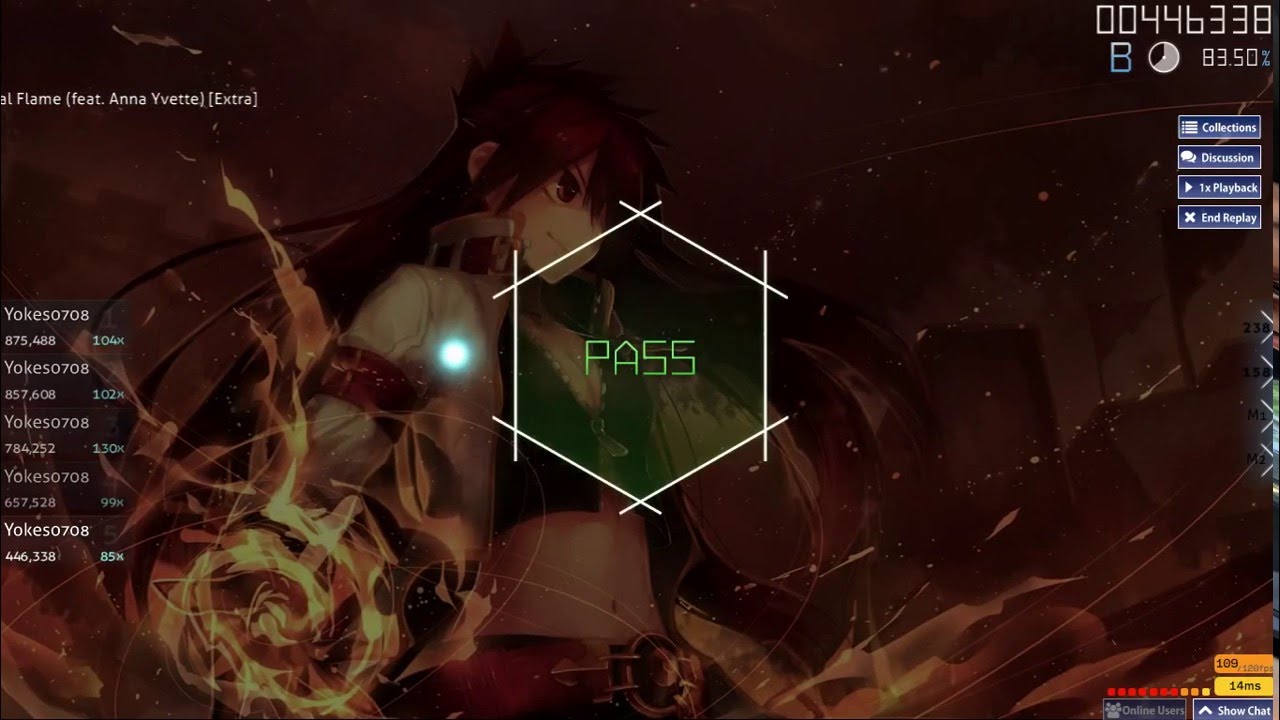 osu! Panda Eyes and Teminite (feat. Anna Yvette) - Immortal Flame [Extra]