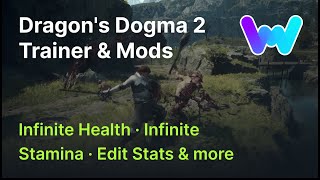 Dragon's Dogma 2 Trainer +16 Mods (Infinite Health, Edit Gold, Edit Stats, & More)