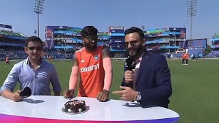 Hardik Pandya Birthday Celebration Before Toss India Vs Afganistan