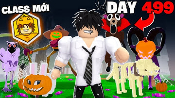 DR4GONS SpeedRun UPDATE HALLOWEEN Với CLASS MỚI Khủng Nhất Trong 99 NIGHT IN THE FOREST...