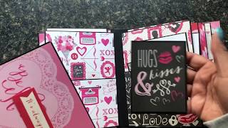 Love Valentines Theme Mini Albums-Available