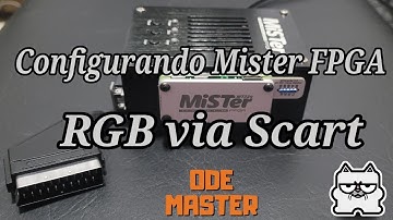 Configurando Mister FPGA RGB via Scart