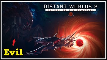 I Cannot Wait To Fight This Evil Galactic Crisis In Distant Worlds 2 New DLC - 4X/Grand Strategy #1