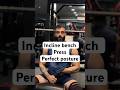 Incline bench Press Perfect posture ✅ @Jayram2.o #upperchestworkout #workout #bodybuilding