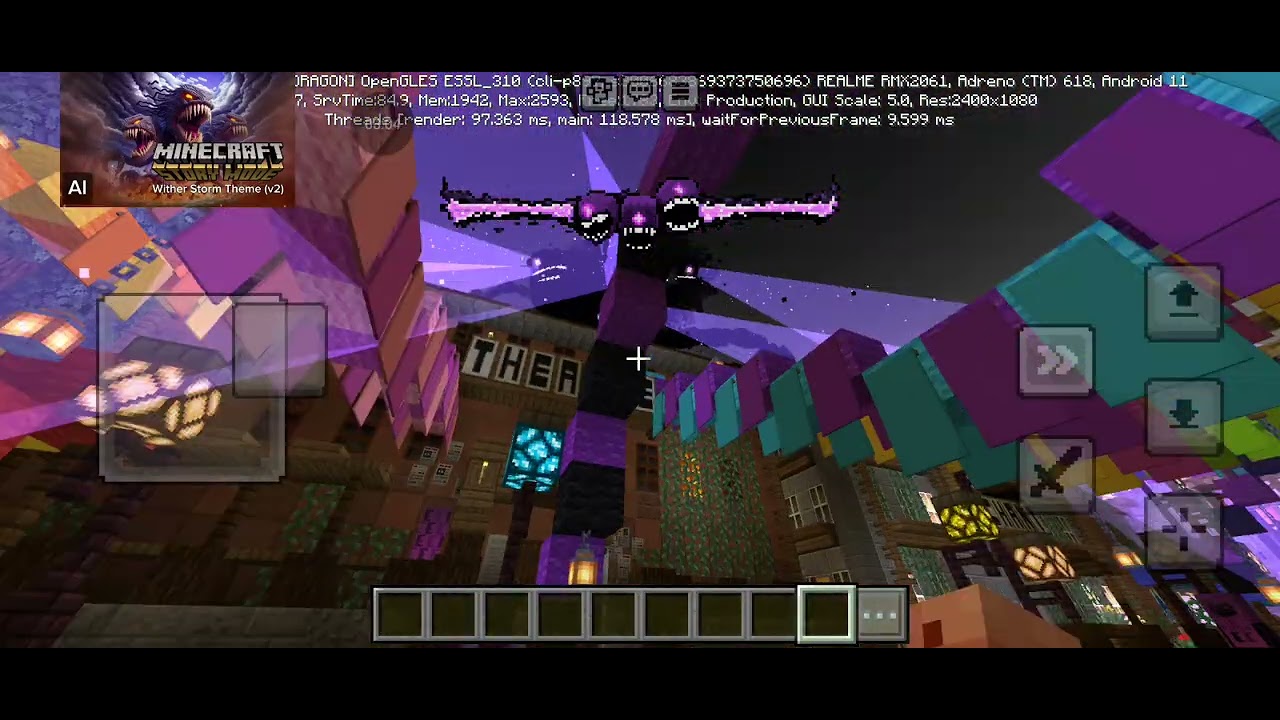 Wither storm Mod minecraft - YouTube