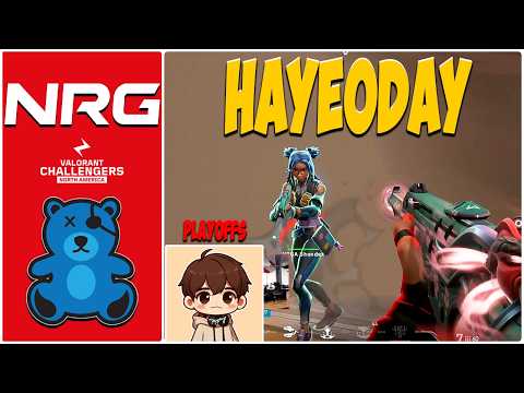 HAEYODAY FIRST PLAYOFFS! NRG Academy vs SaD Esports - HIGHLIGHTS - VALORANT Challengers NA 2026