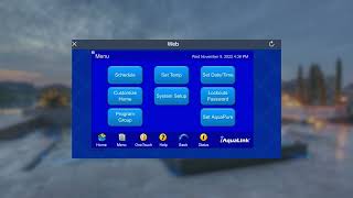 iAquaLink Control App: How To Schedule Equipment Using WebTouch screenshot 5