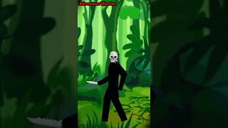 Armored An Vs Chrome Skull.. Viral Shorts.. Adventure Warrior