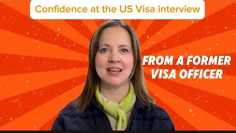 How to get confident for your US visa interview #usvisainterview #visasupport #interviewskills