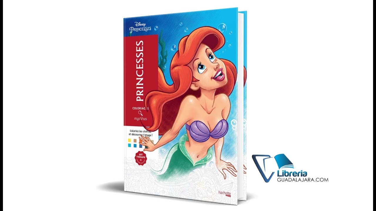 Colorea Y Descubre El Misterio Princesas De Disney