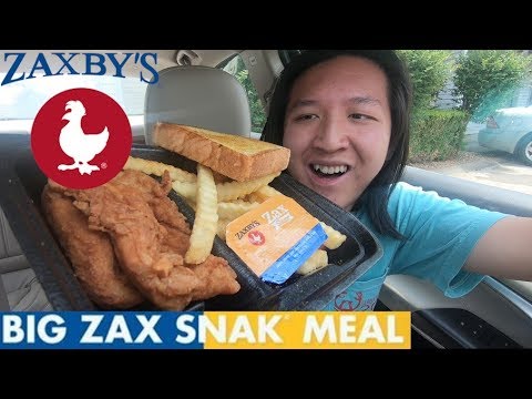 First Time Trying Zaxby S Big Zax Snak Meal Food Review 306 Youtube