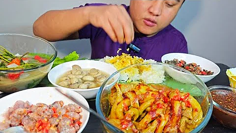Tukthuan Pa nen mukbang//mukbang lai in electric a  awm lo thut a thim hle🤣