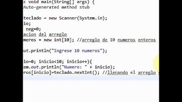 Java: Arreglos unidimensionales